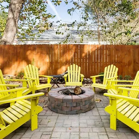 Vibrant, Colorful Condo Building With Backyard Firepit And Games-3